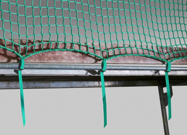 UV-beständiges Netz Seitenschutznetz 2x10m Schwarz Produktbild-Vorschau 3