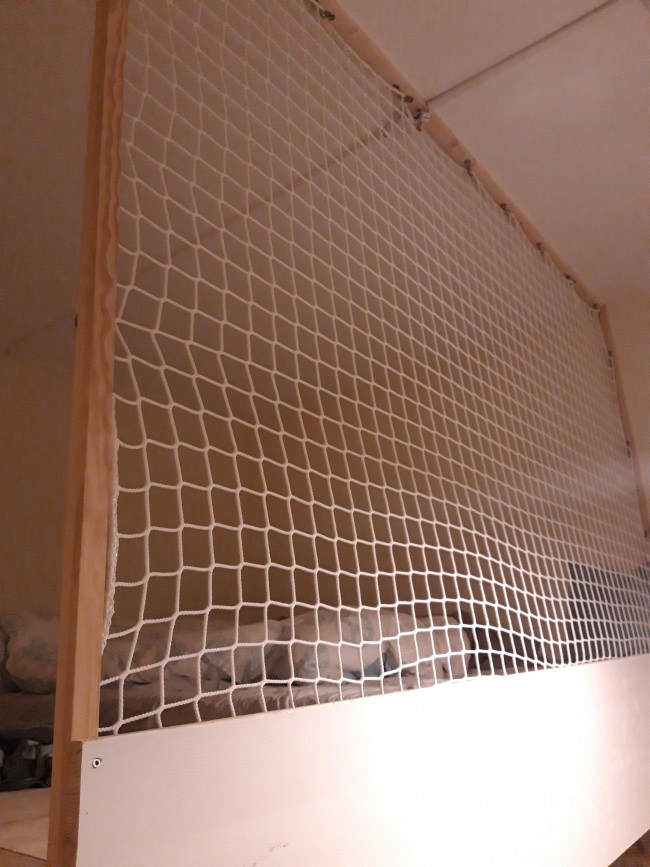Hochbett-Schutznetz per m² (nach Maß) | Schutznetze24