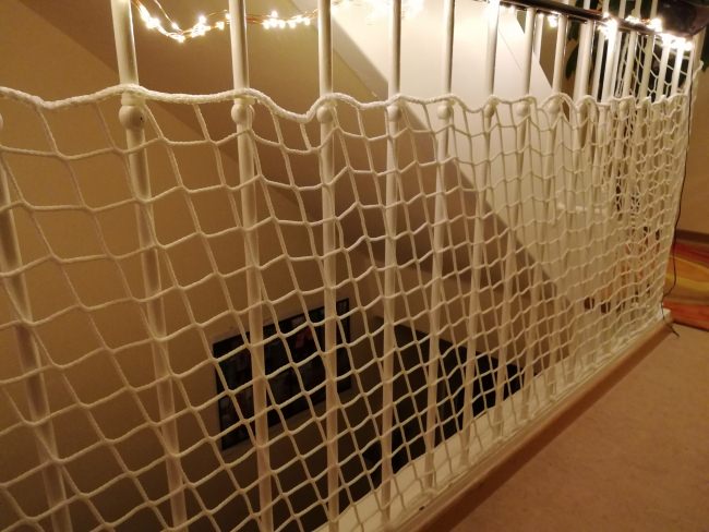 Schutznetz für Treppen/Treppenhäuser per m² | Schutznetze24