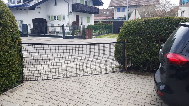nach Maß (Meterware), schwarz