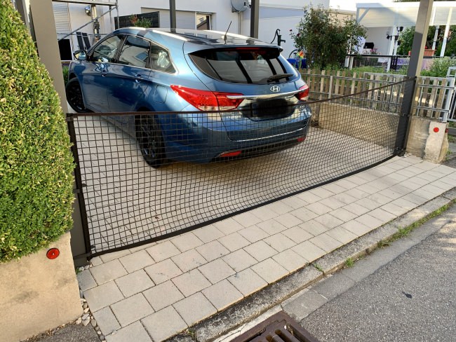 Netz für Hofeinfahrten Meterware